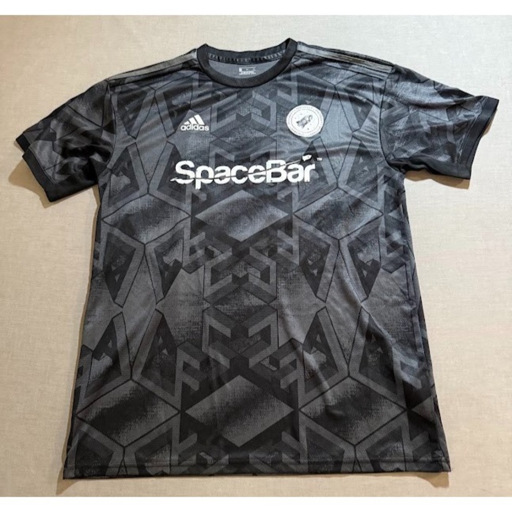 Spacebar #13 Adidas Jersey Mens Extra Large Black Short Sleeve Pullover.